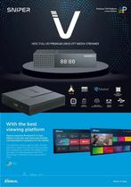Xsarius Sniper V OTT Media player (TV Set-top box), Audio, Tv en Foto, Decoders en Harddiskrecorders, Ophalen of Verzenden, Zo goed als nieuw