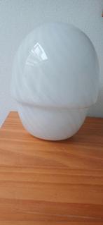 Wit glazen lamp van Søstrene Grene collectie 2023., Ophalen, Zo goed als nieuw, Glas, Minder dan 50 cm