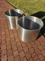 RVS kuipen, Ophalen, Minder dan 60 cm, Rond, Zo goed als nieuw