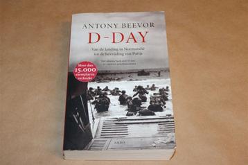 D-Day van Antony Beevor — Normandië tot Parijs beschikbaar voor biedingen