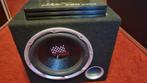 subwoofer caliber 600 + Caliber 4 kanaals versterker 750 wat, Auto diversen, Ophalen of Verzenden, Zo goed als nieuw