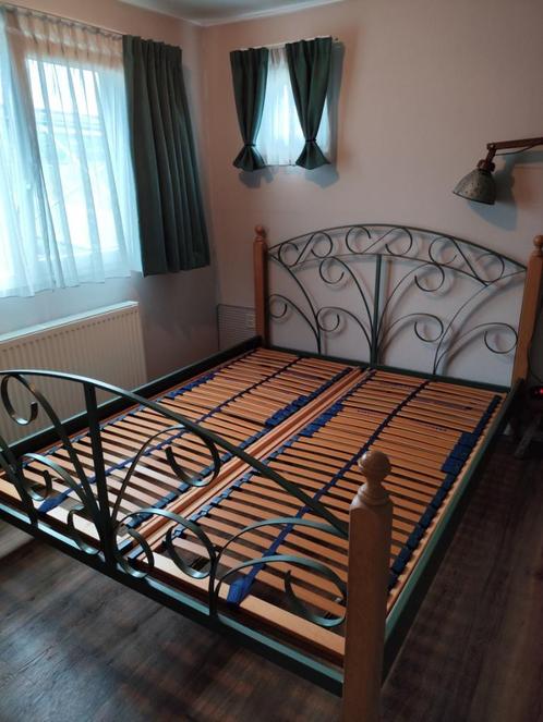 ledikant 160 x 200 met verstelbare lattenbodems, Huis en Inrichting, Slaapkamer | Bedden, Gebruikt, Tweepersoons, 160 cm, 200 cm