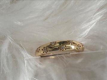 Ring met steentjes grote maat nieuw beschikbaar voor biedingen