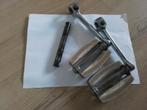 Retro crankstel van oldtimer fiets trapas 16 mm, Ophalen of Verzenden, Gebruikt