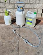 Drukspuit & Handsproeier (2) 2 ltr en 5 ltr. Ongebruikt, Tuin en Terras, Ophalen, Zo goed als nieuw, Kunststof
