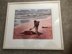 Marcel Schellekens Litho - Strandtafereel 2003, Ophalen of Verzenden