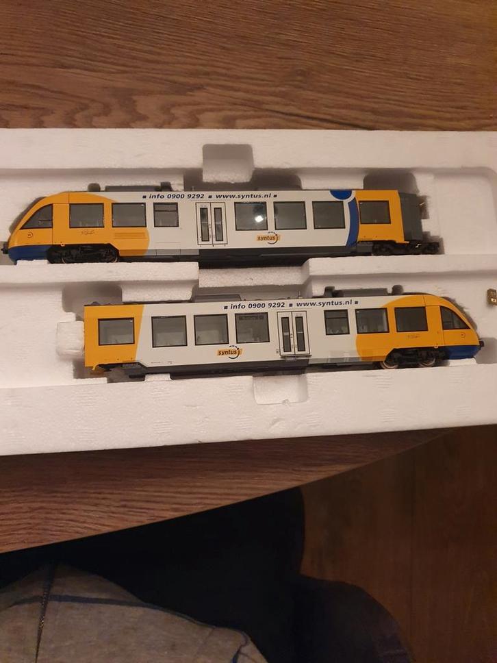 Fleischmann HO 4423 Treinstel LINT Syntus, Hobby en Vrije tijd, Modeltreinen | N-Spoor, Zo goed als nieuw, Gelijkstroom, Fleischmann
