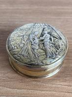 Zilveren doos 17e eeuw - Judith met het hoofd van Holofernes, Antiek en Kunst, Antiek | Goud en Zilver, Ophalen of Verzenden, Zilver