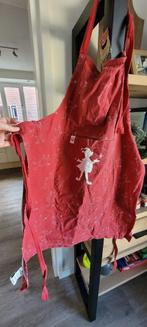 Efteling keukenschort, Huis en Inrichting, Ophalen of Verzenden, Zo goed als nieuw, Rood, Schort