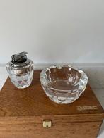 Swarovsk asbak en tafelaansteker., Ophalen of Verzenden, Gebruikt, Huisaccessoire