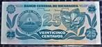 nicaragua 25 centavos FDC, Postzegels en Munten, Bankbiljetten | Amerika, Verzenden, Midden-Amerika