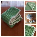 Ledikant/box dekentje handgemaakt. NIEUW!, Ophalen of Verzenden, Nieuw, 100 cm of meer, Deken