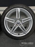 18” Audi A4 B8 B9 velgen + winterbanden 5x112 8W0 601 025EC, Auto-onderdelen, Banden en Velgen, Banden en Velgen, Gebruikt, Personenwagen