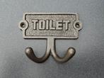 Dubbele haak toilet, Ophalen of Verzenden, Nieuw, Grijs, Overige typen