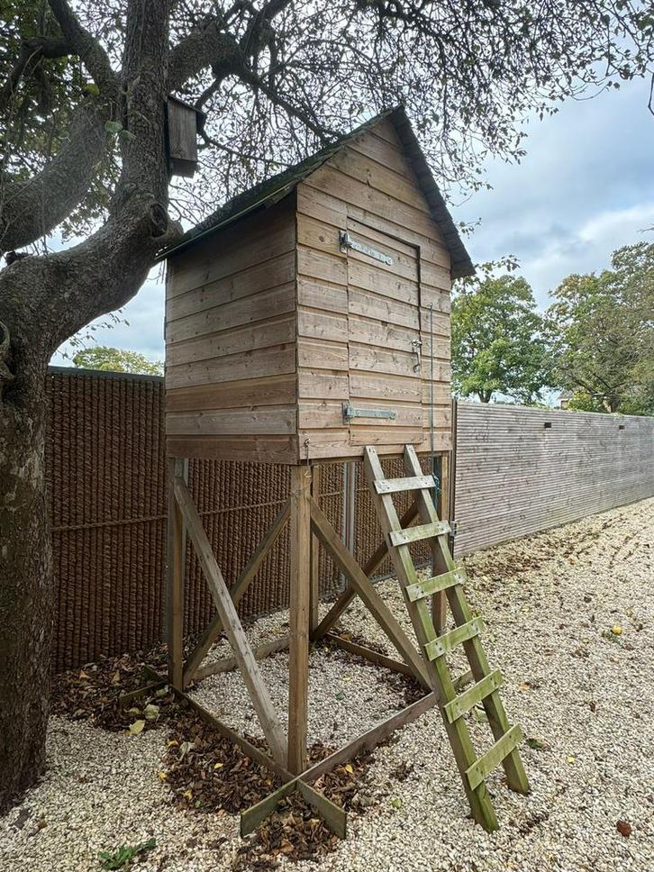 Speelhuis - Zelf Demonteren, Kinderen en Baby's, Speelgoed | Buiten | Speelhuisjes, Gebruikt, Hout, Ophalen