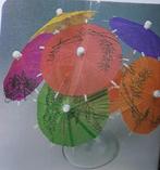 219 st. parasol 8 cm - nieuw, Ophalen of Verzenden, Nieuw, Versiering