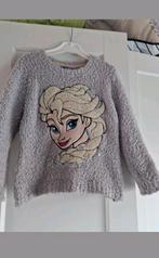 Frozen grijs trui, Kinderen en Baby's, Kinderkleding | Maat 116, Meisje, Trui of Vest, Ophalen of Verzenden, Zo goed als nieuw