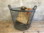 brocante aardappelmand | houtmand | draadmand | tijdschrift, Ophalen of Verzenden