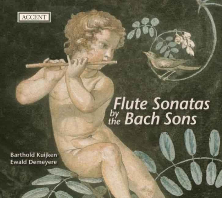 NIEUW Flute Sonatas by the Bach Sons / Kuijken, Demeyere, Cd's en Dvd's, Cd's | Klassiek, Nieuw in verpakking, Kamermuziek, Classicisme