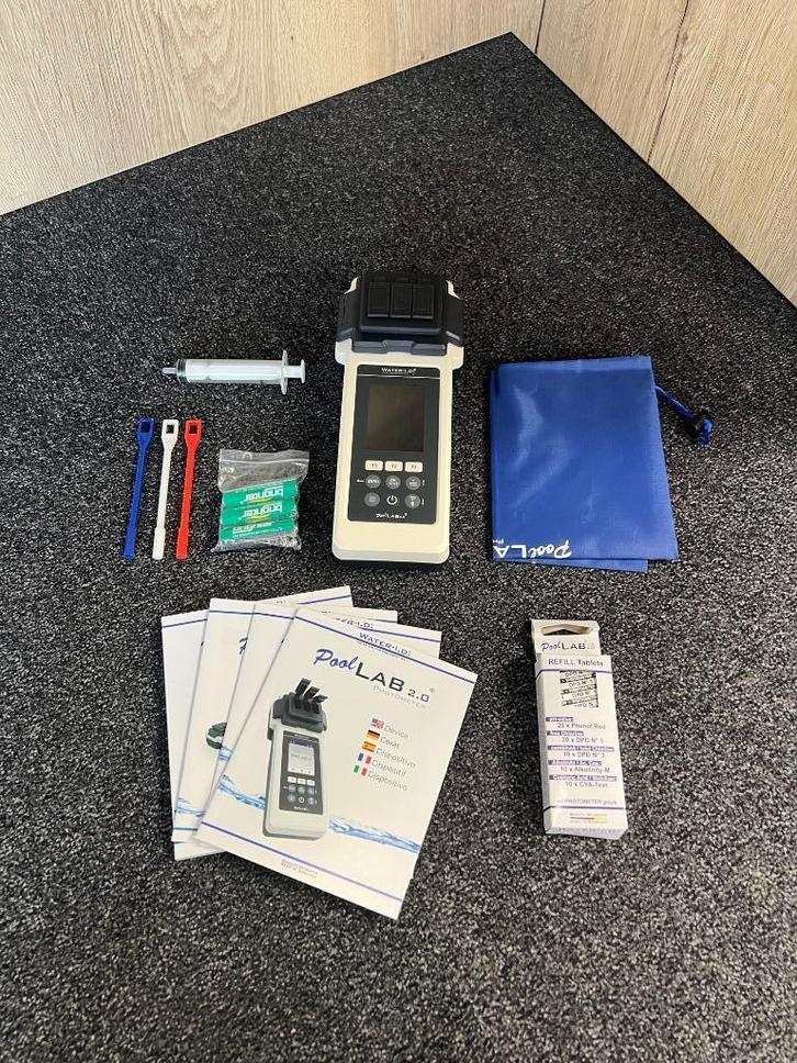 Pool Lab 2.0 digitale watertester voor zwembad en spa, Tuin en Terras, Zwembad-toebehoren, Nieuw, Overige typen, Ophalen of Verzenden