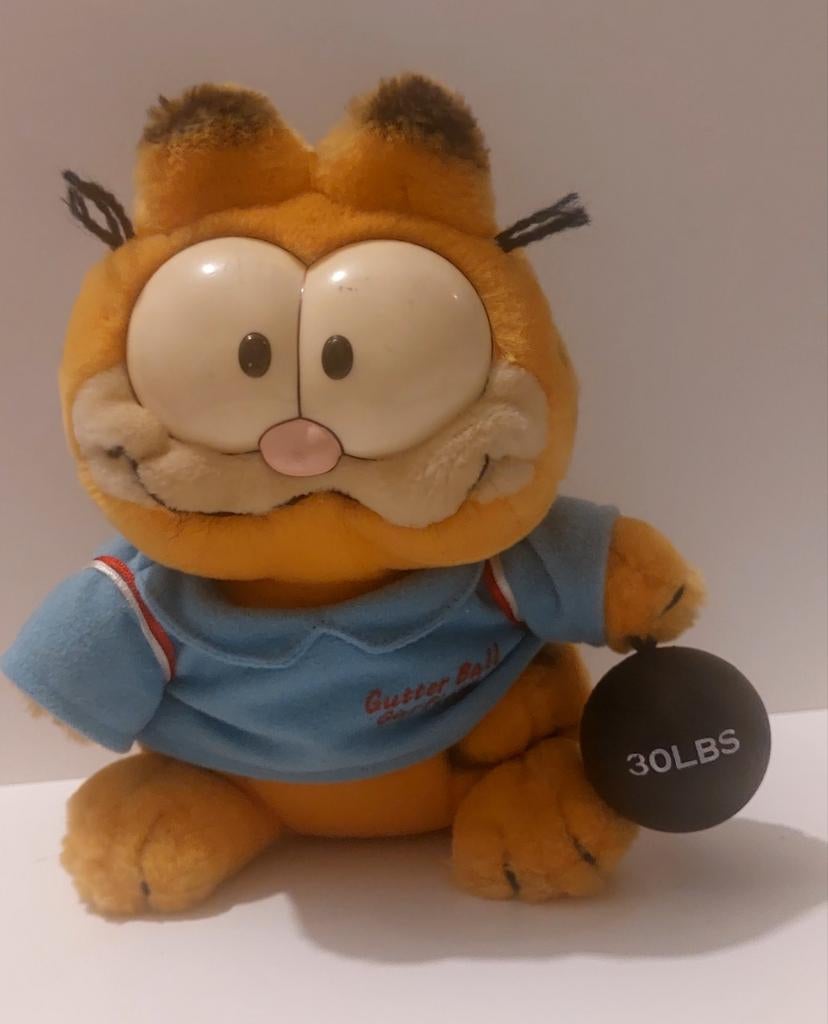 Garfield Dakin 30 LBS – Vintage Jaren 80 – Korea – 21 cm, Verzamelen, Ophalen of Verzenden, Gebruikt