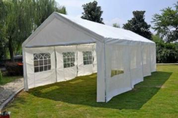 Te huur partytent 4x8 inclusief zijwanden beschikbaar voor biedingen