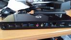 HP 3005 PR USB 3.0 PORT REPLICATER, Verzenden, Zo goed als nieuw, Docking station, Harde schijf