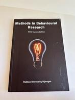 Methods in Behavioural Research, 5e editie, Boeken, Psychologie, Ophalen of Verzenden, Zo goed als nieuw