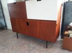 Vintage wandkast/secretaire, Huis en Inrichting, Kasten | Dressoirs, Ophalen, Gebruikt, 100 tot 150 cm, 25 tot 50 cm