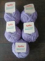 5x KATIA MISSISSIPI 3.5/4, Ophalen of Verzenden, Nieuw, Breien of Haken, Wol of Garen