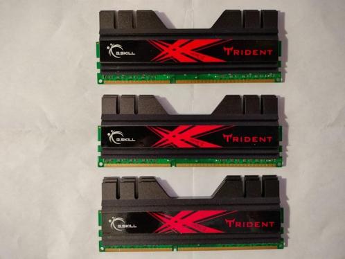 G.SKILL Trident DDR3 ram 6GB F3-16000CL9T-6GBTD, Computers en Software, RAM geheugen, Gebruikt, Desktop, 4 GB, DDR3, Ophalen of Verzenden