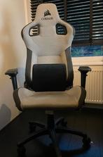 Corsair T3 Rush Gaming Stoel - Grijs, Huis en Inrichting, Bureaustoelen, Ophalen, Gebruikt, Grijs, Gaming bureaustoel