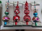 Oud & uniek Brocante Vintage kerst glazen piek, Ophalen of Verzenden