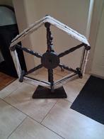 handwerken spinnenwiel  wol haspel antiek hout orgineel, Ophalen, Gebruikt, Breien, Wol of Garen