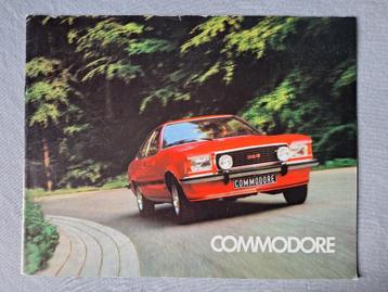 Brochure OPEL COMMODORE - 1974 NL. beschikbaar voor biedingen