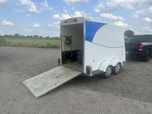 Gesloten aanhangwagen Dalery Rebel 2 RVS - Laadklep - Lier, Auto diversen, Aanhangers en Bagagewagens, Gebruikt
