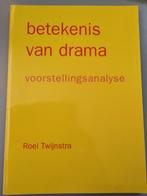 Betekenis van Drama - Roel Twijnstra, Ophalen of Verzenden, Beta, Zo goed als nieuw, Roel Twijnstra