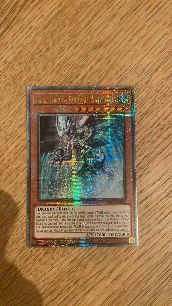 Tidal, Dragon Ruler of Waterfalls - Foil, Ophalen of Verzenden, Zo goed als nieuw, Losse kaart, Foil