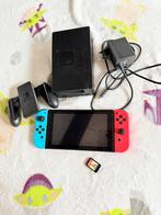 Nintendo switch met spel, Spelcomputers en Games, Spelcomputers | Nintendo Switch, Ophalen of Verzenden, Zo goed als nieuw, Switch Original