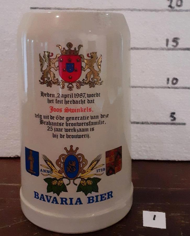 Bierpullen Bavaria 1 liter, Verzamelen, Biermerken, Zo goed als nieuw, Pul(len), Bavaria, Ophalen of Verzenden