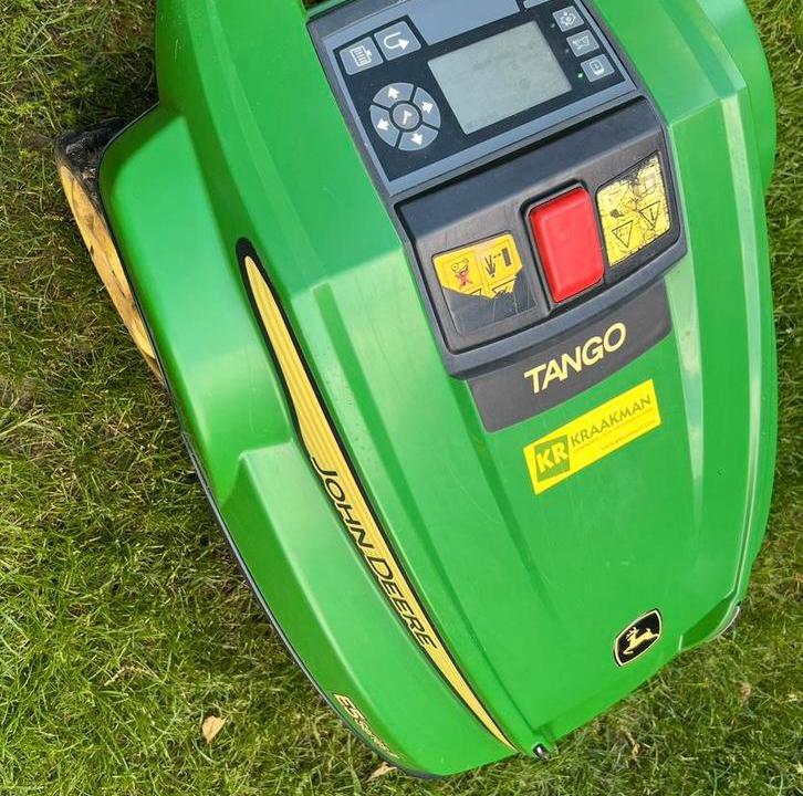John Deere Tango E5 Serie II Robotgrasmaaier (2018), Tuin en Terras, Robotmaaiers, Gebruikt, Ophalen of Verzenden