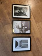 Ikea RIBBA lijsten zwart, Ophalen of Verzenden, Zo goed als nieuw