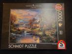 Schmidt thomas kinkade in het natuurparadijs, Ophalen of Verzenden, 500 t/m 1500 stukjes, Zo goed als nieuw
