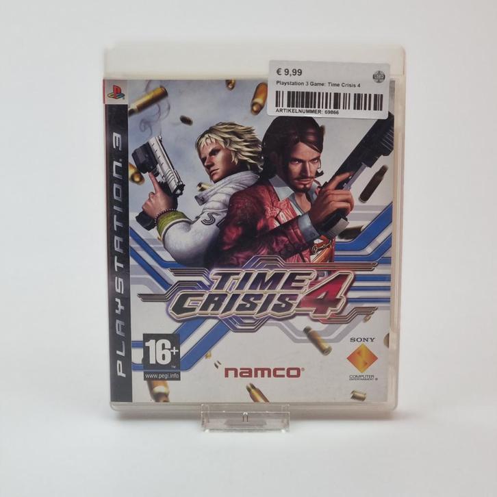 Playstation 3 Game: Time Crisis 4, Spelcomputers en Games, Games | Sony PlayStation 3, Zo goed als nieuw
