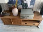 stereomeubel, Ophalen, Teakhout, Zo goed als nieuw, Minder dan 100 cm