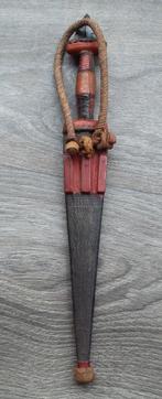 Om 1900 - 1950 Toeareg Stam Berber Nomaden Dolk Mes Afrika, Antiek en Kunst, Ophalen of Verzenden