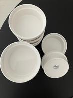 Ovenschaaltjes 10 stuks NIEUW ca 9,5 cm wit, Ophalen of Verzenden, Nieuw, Porselein, Schaal of Schalen