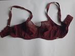 Z.g.a.n. bordeauxrode BH maat 85 D Silhouet, Livera, Ophalen of Verzenden, Rood, BH