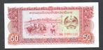 Bankbiljet - Laos 50 Kip 1979 - UNC., Ophalen of Verzenden, Zuidoost-Azië, Los biljet