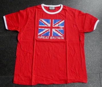 Umbro t-shirt heren shirt Great Britain rood vlag maat M beschikbaar voor biedingen